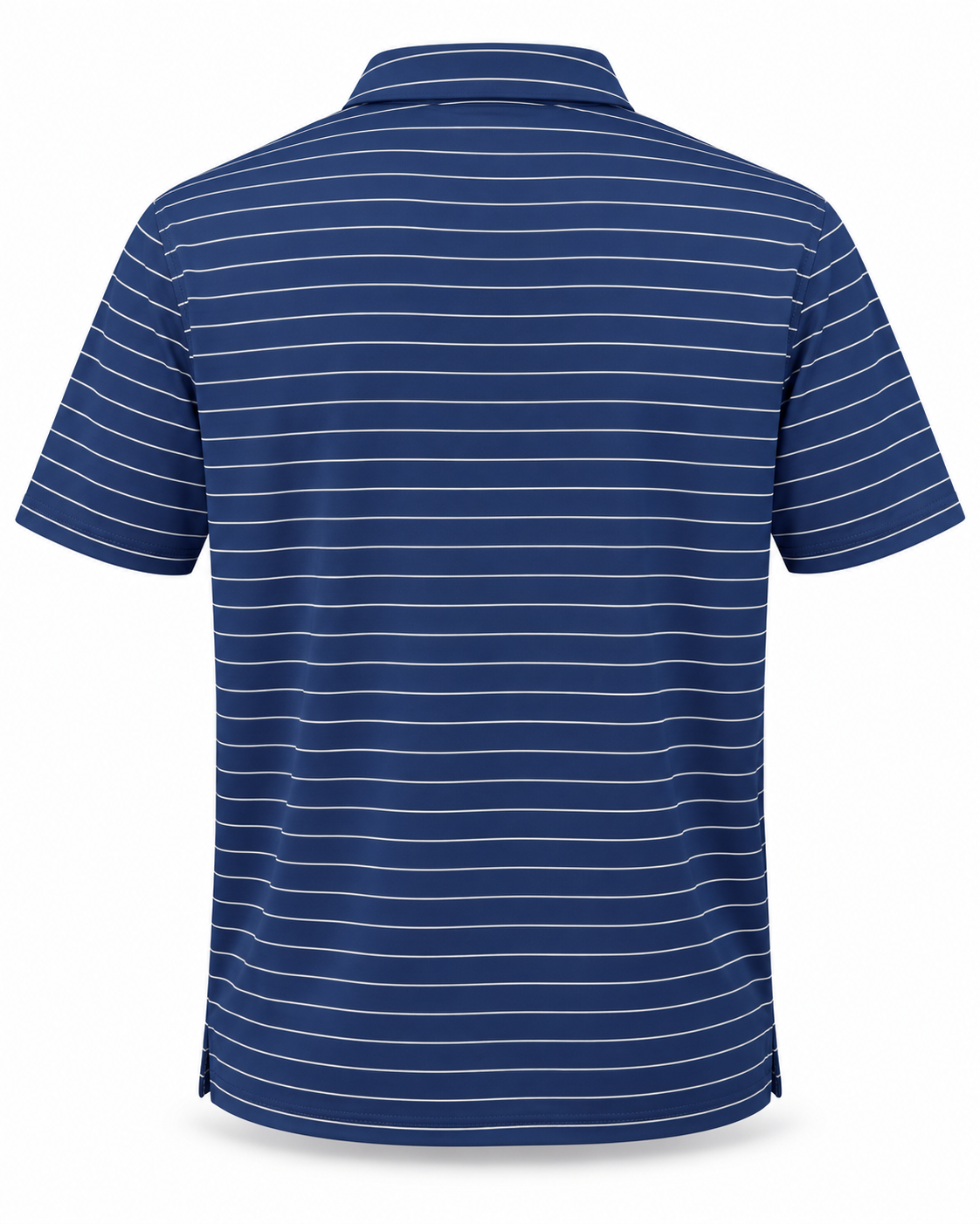M NAVY STRIPE POLO
