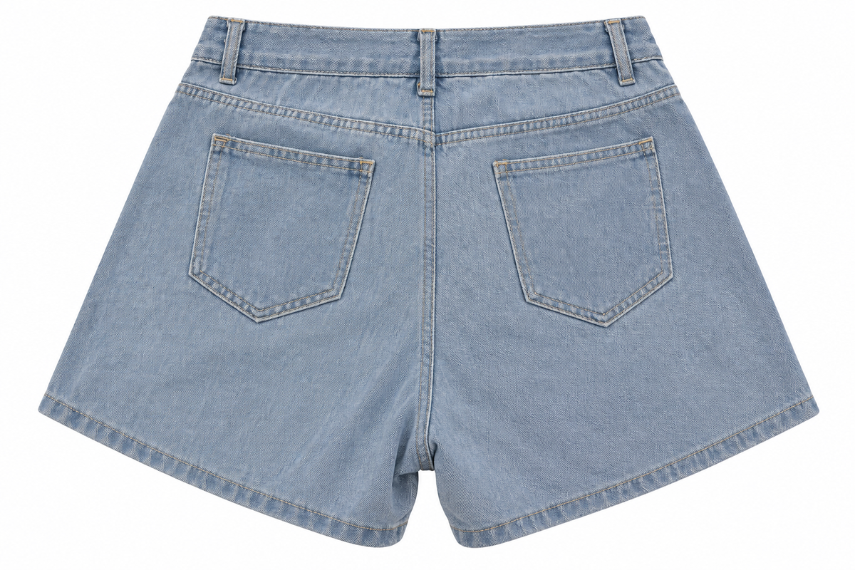 W DENIM SHORTS