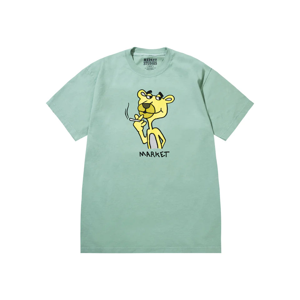 MARKET YELLOW PANTHER T-SHIRT