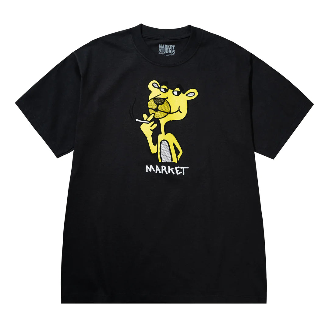 MARKET YELLOW PANTHER T-SHIRT